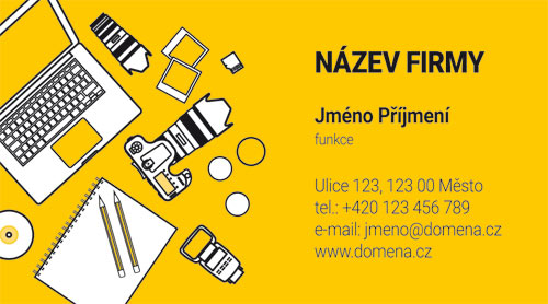 Vizitky pro fotografa
