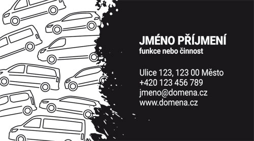 Vizitka s auty