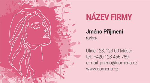 Vizitky pro kadeřnictví