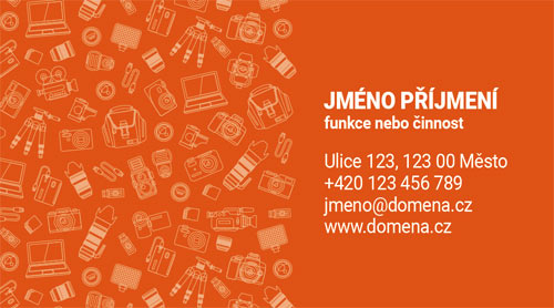 Vizitky pro fotografa