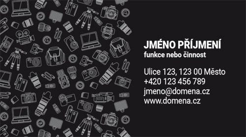 Vizitky pro fotografa