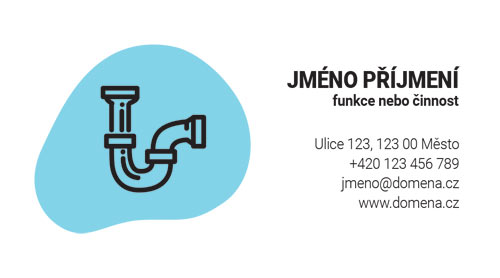 Vizitky pro instalatéry