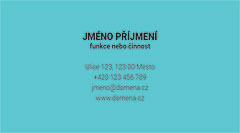 Vizitka pro doktory